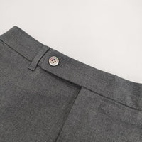 HUMAN WOMAN サイズSS 077-230917 スラックス センタープレス パンツ グレー レディース ヒューマンウーマン【中古】5-0707G△