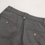 HUMAN WOMAN サイズSS 077-230917 スラックス センタープレス パンツ グレー レディース ヒューマンウーマン【中古】5-0707G△