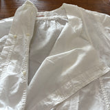 KAPITAL ロングシャツ チュニック コットン 日本製 長袖 サイズXS ブラウス シャツ ホワイト レディース キャピタル【中古】5-0707M△