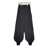 PLEATS PLEASE ISSEY MIYAKE PP04-JF811 プリーツ アラジンパンツ ジョガー パンツ ブラック レディース プリーツプリーズ【中古】5-0216M♪