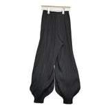 PLEATS PLEASE ISSEY MIYAKE PP04-JF811 プリーツ アラジンパンツ ジョガー パンツ ブラック レディース プリーツプリーズ【中古】5-0216M♪