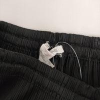 PLEATS PLEASE ISSEY MIYAKE PP04-JF811 プリーツ アラジンパンツ ジョガー パンツ ブラック レディース プリーツプリーズ【中古】5-0216M♪