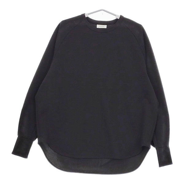 THE RERACS LONG SLEEVE RAGLAN T-SHIRT 22FW-RECS-367L 定価24200円 カットソー ブラック レディース ザリラクス【中古】5-0215M♪