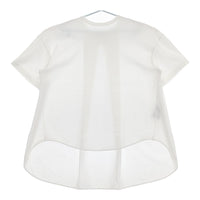 THE RERACS バックフレアTシャツ 21SS-RECS-304L チュニック コットン 半袖Ｔシャツ カットソー 2021SS ホワイト レディース ザリラクス【中古】5-0525S△