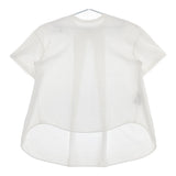 THE RERACS バックフレアTシャツ 21SS-RECS-304L チュニック コットン 半袖Ｔシャツ カットソー 2021SS ホワイト レディース ザリラクス【中古】5-0525S△