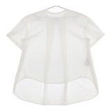 THE RERACS バックフレアTシャツ 21SS-RECS-304L チュニック コットン 半袖Ｔシャツ カットソー 2021SS ホワイト レディース ザリラクス【中古】5-0525S△