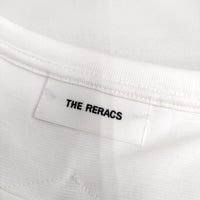 THE RERACS バックフレアTシャツ 21SS-RECS-304L チュニック コットン 半袖Ｔシャツ カットソー 2021SS ホワイト レディース ザリラクス【中古】5-0525S△