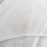 THE RERACS バックフレアTシャツ 21SS-RECS-304L チュニック コットン 半袖Ｔシャツ カットソー 2021SS ホワイト レディース ザリラクス【中古】5-0525S△