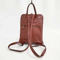 Tuscany Leather トスカニーレザー リュック・デイパック ブラウン レディース【中古】5-0929G∞
