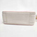 MARC JACOBS 新品 THE SOFT SHOT 21 定価49000円 M0014591 牛革 ショルダーバッグ ライトピンク グレージュ レディース マークジェイコブス【中古】5-0210G◎