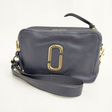 MARC JACOBS THE SOFT SHOT Ｍ0014592 ショルダーバッグ ネイビー レディース マークジェイコブス【中古】5-0210G◎