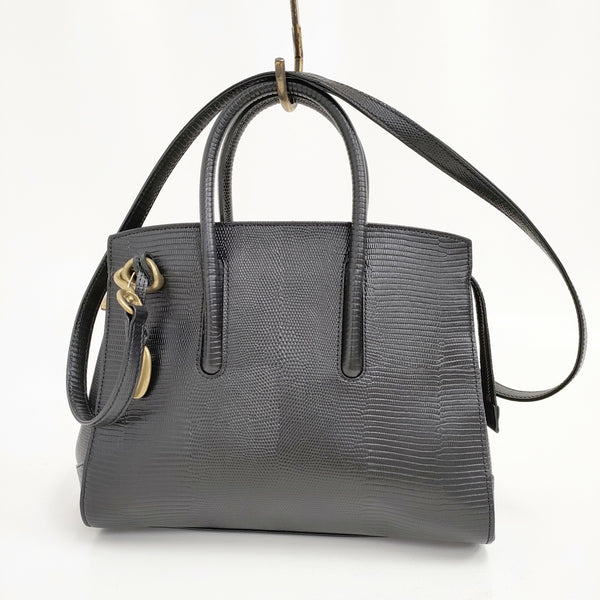 TOFF&LOADSTONE 2WAY ショルダーバッグ ハンドバッグ ブラック レディース トフアンドロードストーン【中古】5-0804G◎