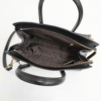 TOFF&LOADSTONE 2WAY ショルダーバッグ ハンドバッグ ブラック レディース トフアンドロードストーン【中古】5-0804G◎