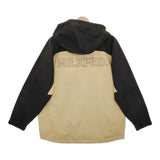 MILKFED. 103203021029 BACK LOGO MOUNTAIN PARKA サイズM マウンテンパーカー ベージュ ブラック レディース ミルクフェド【中古】5-0128T♪