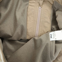 MILKFED. 103203021029 BACK LOGO MOUNTAIN PARKA サイズM マウンテンパーカー ベージュ ブラック レディース ミルクフェド【中古】5-0128T♪