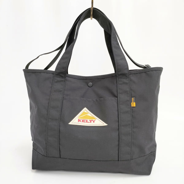 KELTY コーデュラナイロン 2way トートバッグ ブラック レディース ケルティ【中古】5-0804G◎