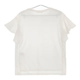 Jines フリル袖 サイズ38 81829708-TR-1A コットン 半袖Ｔシャツ カットソー ホワイト レディース ジネス【中古】5-0525S△