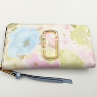 MARC JACOBS 未使用品 ラウンドファスナー 小銭入れあり 長財布 マルチカラー レディース マークジェイコブス【中古】5-0330G∞