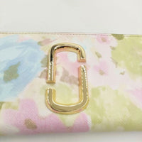 MARC JACOBS 未使用品 ラウンドファスナー 小銭入れあり 長財布 マルチカラー レディース マークジェイコブス【中古】5-0330G∞
