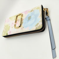 MARC JACOBS 未使用品 ラウンドファスナー 小銭入れあり 長財布 マルチカラー レディース マークジェイコブス【中古】5-0330G∞