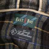 EASTBOY 未使用品 ダブルフェィス ジュニアサイズ 11号 Vallombrosa製生地 ダッフルコート ベージュ レディース イーストボーイ【中古】5-0205A♪