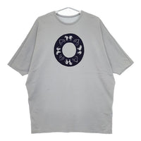 PLAIN PEOPLE plainless ロング オーバーサイズ スウェット 半袖Ｔシャツ カットソー ライトブルー レディース プレインピープル【中古】5-0517S∞