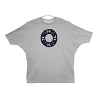 PLAIN PEOPLE plainless ロング オーバーサイズ スウェット 半袖Ｔシャツ カットソー ライトブルー レディース プレインピープル【中古】5-0517S∞