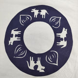 PLAIN PEOPLE plainless ロング オーバーサイズ スウェット 半袖Ｔシャツ カットソー ライトブルー レディース プレインピープル【中古】5-0517S∞