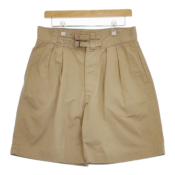 LENO グルカショーツ H2001-PT003 コットン サイズ3 ショートパンツ ハーフパンツ ショーツ ベージュ レディース リノ【中古】5-0525S△