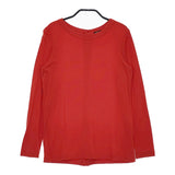 R&D.M.Co- バックボタン ニット レッド レディース オールドマンズテーラー【中古】5-0205T♪