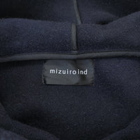 mizuiro-ind トグル ダッフルコート ネイビー レディース ミズイロインド【中古】5-0205A♪