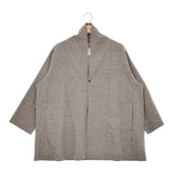 nest Robe ウールネップパイルローブ 01204-1591 定価29000円 MOCA コート グレー レディース ネストローブ【中古】5-0205T♪