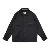 MHL. LIGHT COTTON CHINO 596-2250505 コットン シャツJKT ジャケット 22AW ブラック メンズ エムエイチエル【中古】5-0731M∞
