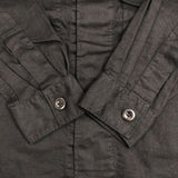 MHL. LIGHT COTTON CHINO 596-2250505 コットン シャツJKT ジャケット 22AW ブラック メンズ エムエイチエル【中古】5-0731M∞
