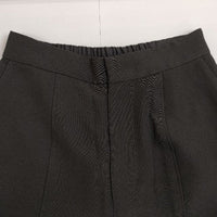 FREE'S MART ハイウエストコクーンパンツ 131-3230016 ウエストゴム パンツ ブラック レディース フリーズマート【中古】5-0731G∞