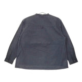 MHL. 595-2253504 BRUSHED COTTON PLAINWEAVE サイズ2 プルオーバー 長袖シャツ 22SS ネイビー レディース エムエイチエル【中古】5-0411M♪