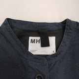 MHL. 595-2253504 BRUSHED COTTON PLAINWEAVE サイズ2 プルオーバー 長袖シャツ 22SS ネイビー レディース エムエイチエル【中古】5-0411M♪