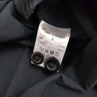 MHL. 595-2253504 BRUSHED COTTON PLAINWEAVE サイズ2 プルオーバー 長袖シャツ 22SS ネイビー レディース エムエイチエル【中古】5-0411M♪