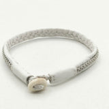 saami crafts Bjork別注 レザー ブレスレット ホワイト レディース サーミクラフツ【中古】5-0330G∞