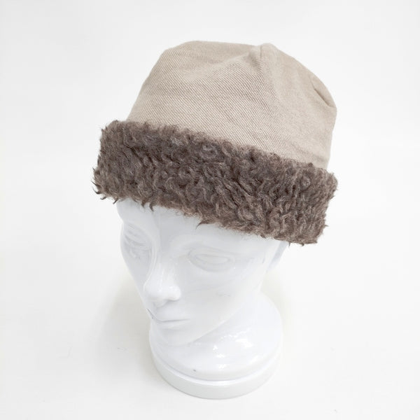 mature ha ボアキャップ 帽子 その他帽子 ベージュ レディース マチュアーハ【中古】5-1023T◎