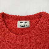 ACNE STUDIOS FN-WN-KNIT00164 サイズS ウールカシミヤ セーター ニット レッド レディース アクネストゥディオズ【中古】5-0205T♪