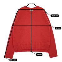 ACNE STUDIOS FN-WN-KNIT00164 サイズS ウールカシミヤ セーター ニット レッド レディース アクネストゥディオズ【中古】5-0205T♪