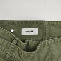 SINME グルカパンツ サイズ27 コットン パンツ カーキ レディース シンメ【中古】5-0731G∞