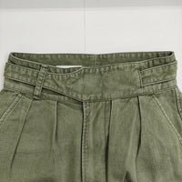 SINME グルカパンツ サイズ27 コットン パンツ カーキ レディース シンメ【中古】5-0731G∞