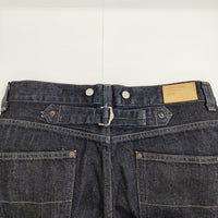 MARGARET HOWELL/EDWIN W26 L20 EMH-082 E502-1908 クロップド デニムパンツ ネイビー レディース マーガレットハウエル/エドウィン【中古】5-0731M∞