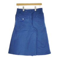 MHL. 578-132973 コットンリネン ショートパンツ ハーフパンツ ショーツ ブルー レディース エムエイチエル【中古】5-0402S∞