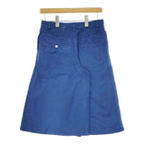 MHL. 578-132973 コットンリネン ショートパンツ ハーフパンツ ショーツ ブルー レディース エムエイチエル【中古】5-0402S∞