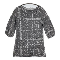 marimekko VARPUKKA サイズXS レーヨンストレッチ Ｔシャツ カットソー グレー レディース マリメッコ【中古】5-0731M∞