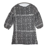 marimekko VARPUKKA サイズXS レーヨンストレッチ Ｔシャツ カットソー グレー レディース マリメッコ【中古】5-0731M∞