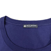 PETIT BATEAU 半袖 S/14 ワンピース パープル ブラウン レディース プチバトー【中古】5-0521S∞
